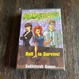 Flu Season Dice Game Roll to Survive Quick Easy to Learn Sealed NEW